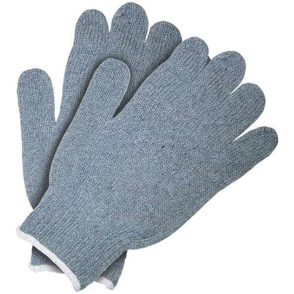 MCR SAFETY MCR Memphis Glove 9507LM Heavyweight String Knit Gloves Large 12 Pair
