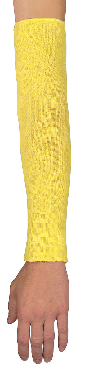 MCR SAFETY MCR Safety 9378E Kevlar Sleeve 18 Inch Economy Weight Yellow Pack of 10