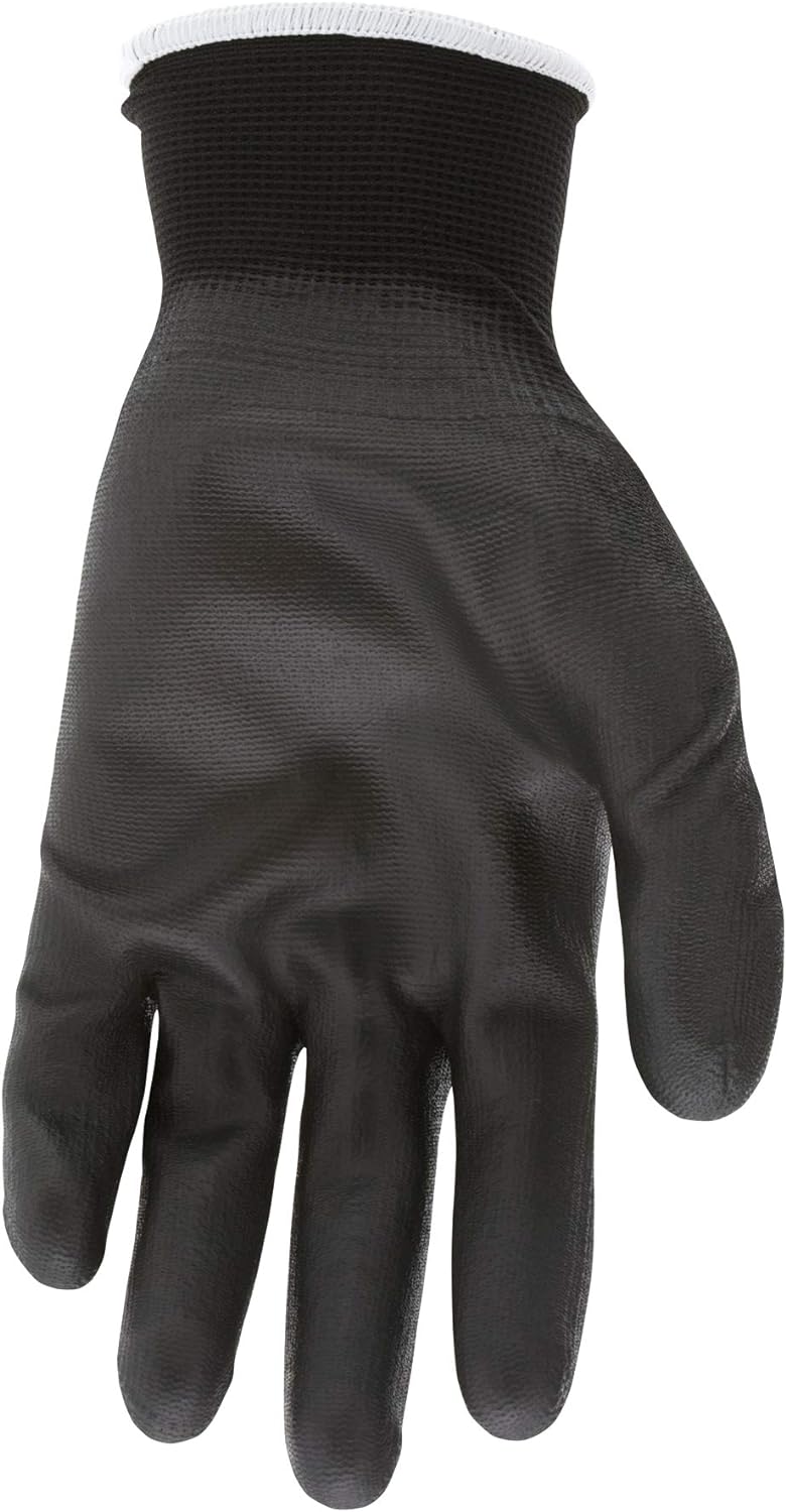 MCR SAFETY MCR Safety 9669M Coated Gloves Medium Pack of 1 Black Replacement 9669MMG