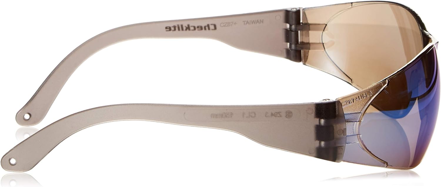 MCR SAFETY MCR Safety CL110 Checklite Polycarbonate Clear Lens Safety Glasses