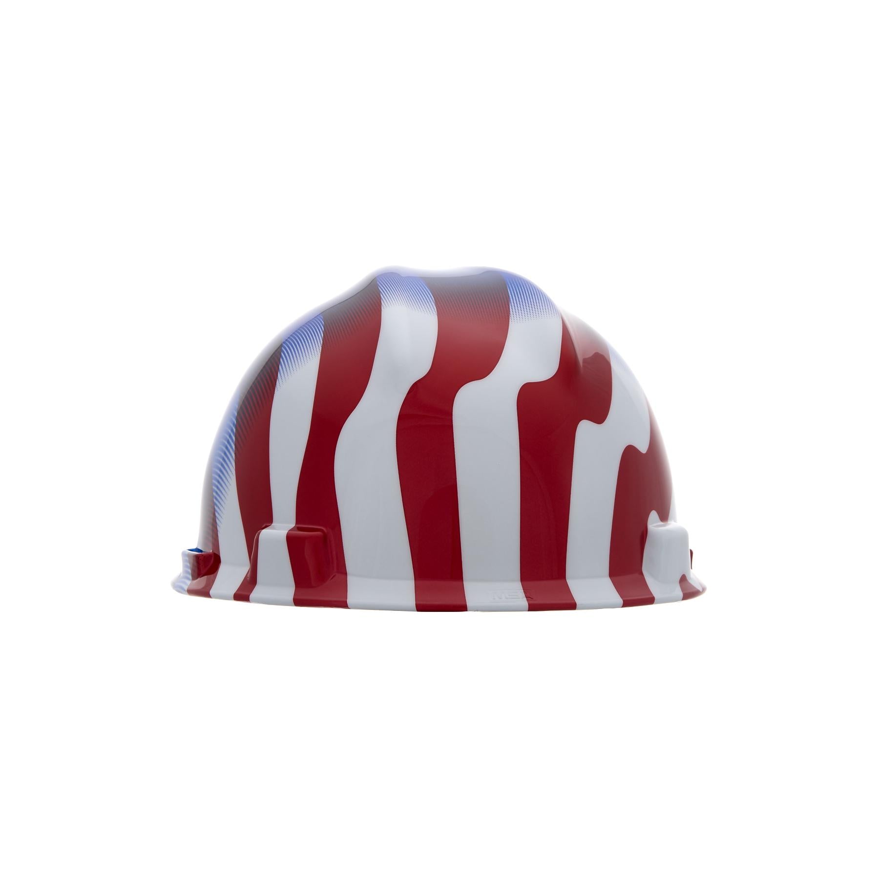 MSA SAFTEY MSA 10052945 V-Gard Freedom Series Protective Cap American Stars and Stripes One Size