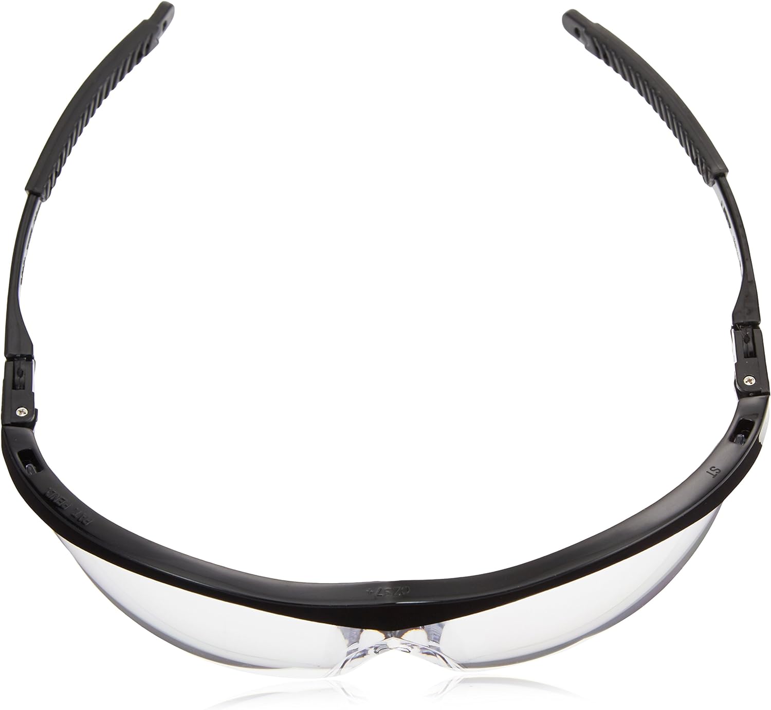 MCR SAFETY MCR Safety ST110 Safety Glasses Clear Lens Black Frame