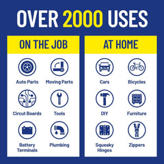 WD-40 490057 Multi-Use Lubricant with Smart Straw Spray, 12 oz