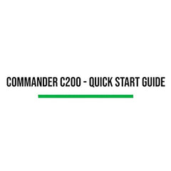 CONTROL TECHNIQUES Control Techniques C200-02400041 Commander C Three Phase Motor Controller 380-480VAC