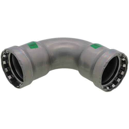 VIEGA Viega 25220 MegaPress 1-1/2 Inch Carbon Steel 90-Degree Elbow