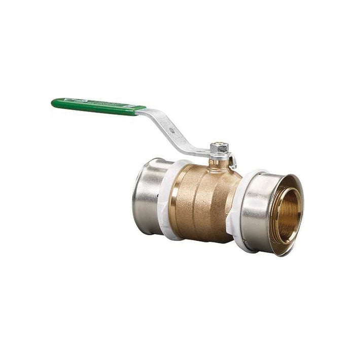 VIEGA Viega 98202 PureFlow Bronze Press Ball Valve 1-1/2 Inch