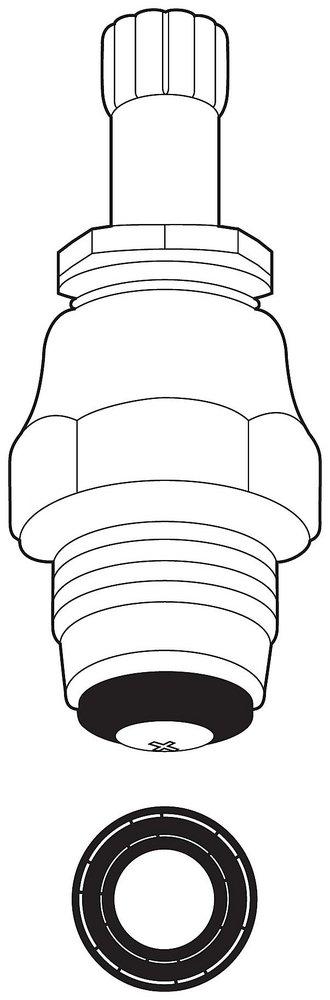 DEARBORN Dearborn Brass P9701BG Tubular P-Traps 1 hp White