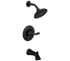 DELTA FAUCET Delta Faucet T14432-BL Woodhurst Matte Black Shower Faucet 1.75 GPM