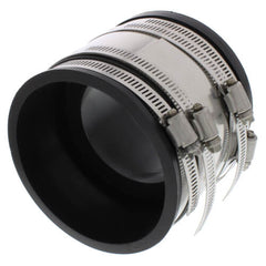 FERNCO Fernco 1056-43RC Strong Back PVC Shielded Coupling 4x3 Inch Cast Iron PVC Copper Steel Lead Replacement