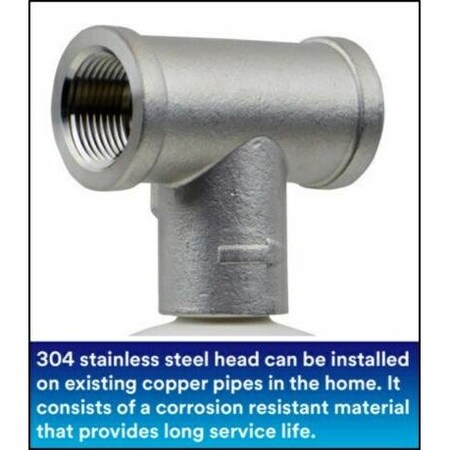 AMERICAN PLUMBER American Plumber 152003 WVC34 Valve-In-Head 3/4 Inch NPT Filter Housing Clear Replacement Pentair