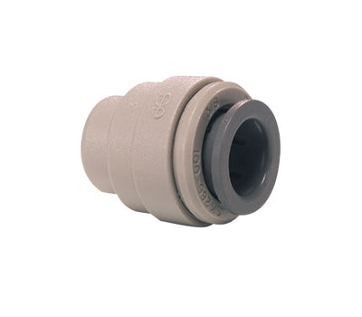 RWC John Guest PP0412W 3/8 Inch Polypropylene Tube Union Adapter