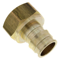 UPONOR Uponor LF4571313 ProPEX Brass Adapter 1-1/4 in PEX x FNPT Lead-Free