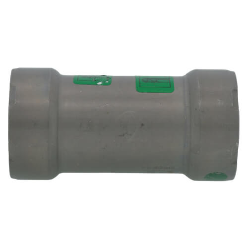VIEGA Viega 25035 MegaPress 3/4 Inch Carbon Steel Coupling Without Stop