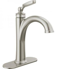 DELTA FAUCET Delta Faucet 532-SSMPU-DST Woodhurst Single Handle Bathroom Sink Faucet 1.2 GPM Stainless