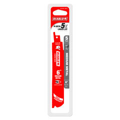DIABLO Diablo DS0820CF Steel Demon Carbide Strip Reciprocating Saw Blade for Thin Metal Cutting