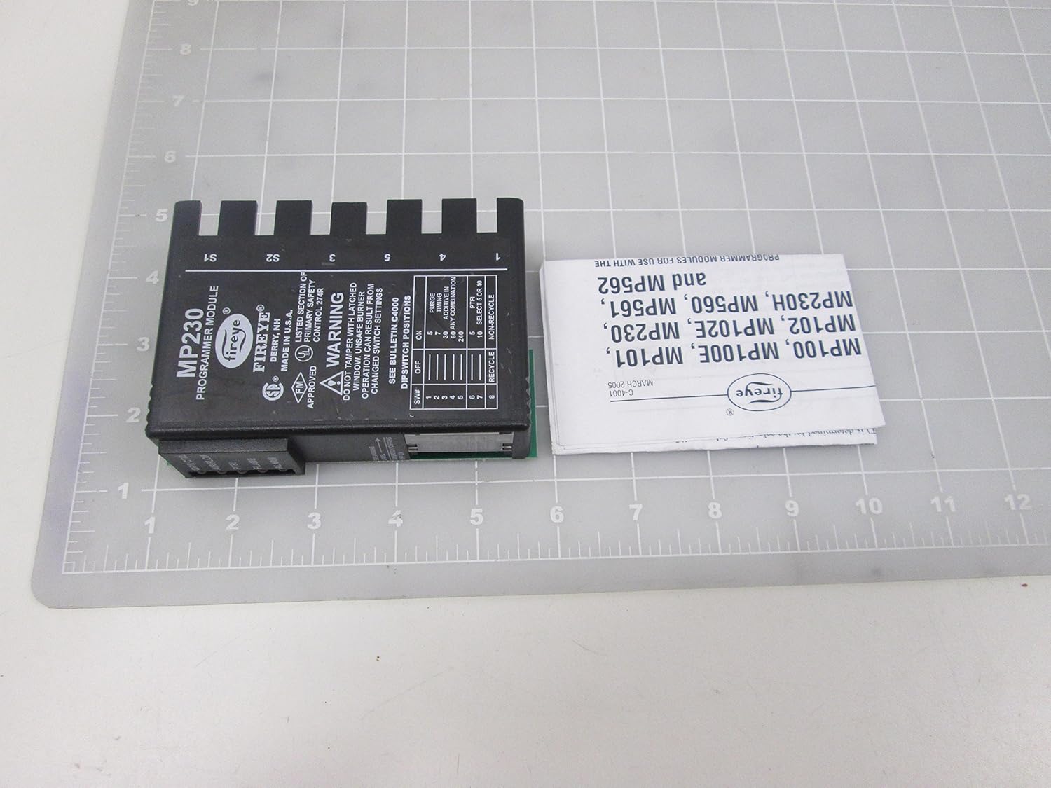FIREYE Fireye MP230 Selectable Purge Timing Module with Non-Recycle Operation - Timing and Diagnostic Tools