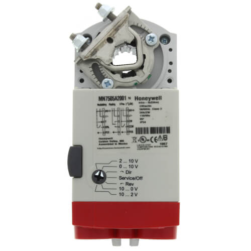 HONEYWELL Honeywell MN7505A2001 Electric Actuator Non-Spring Return 44 in-lb
