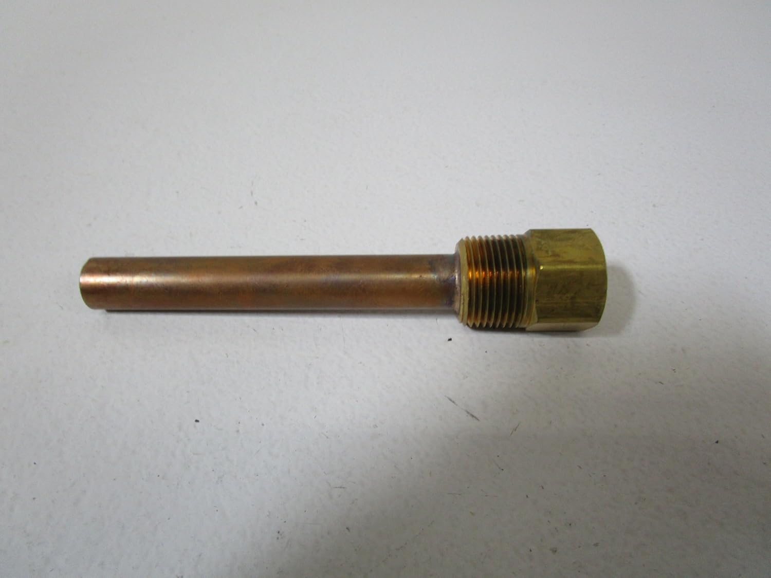 HONEYWELL Honeywell 112630AA Copper Well Assembly 1/2 inch NPT 4.75 inch Immersion