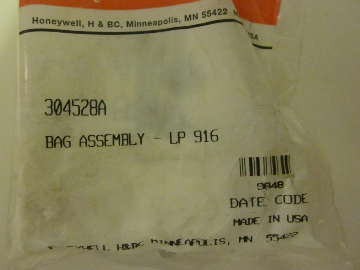HONEYWELL Honeywell LP916B1082 Pneu Temp Transmitter DA/RA 65 to 85F