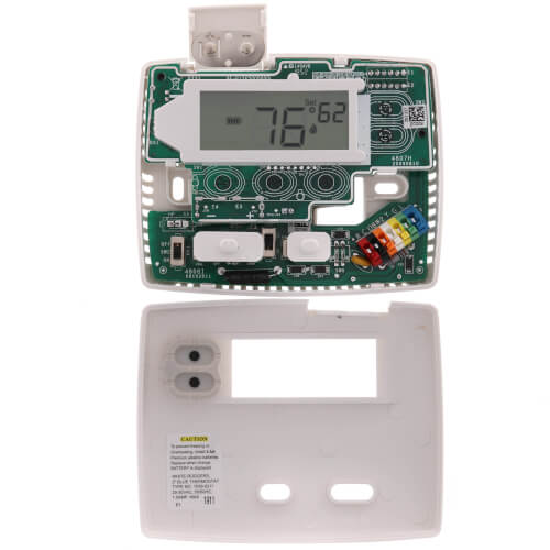 WHITE-RODGERS White-Rodgers 1F89-0211 Non-Programmable Blue Thermostat, 2/1HP