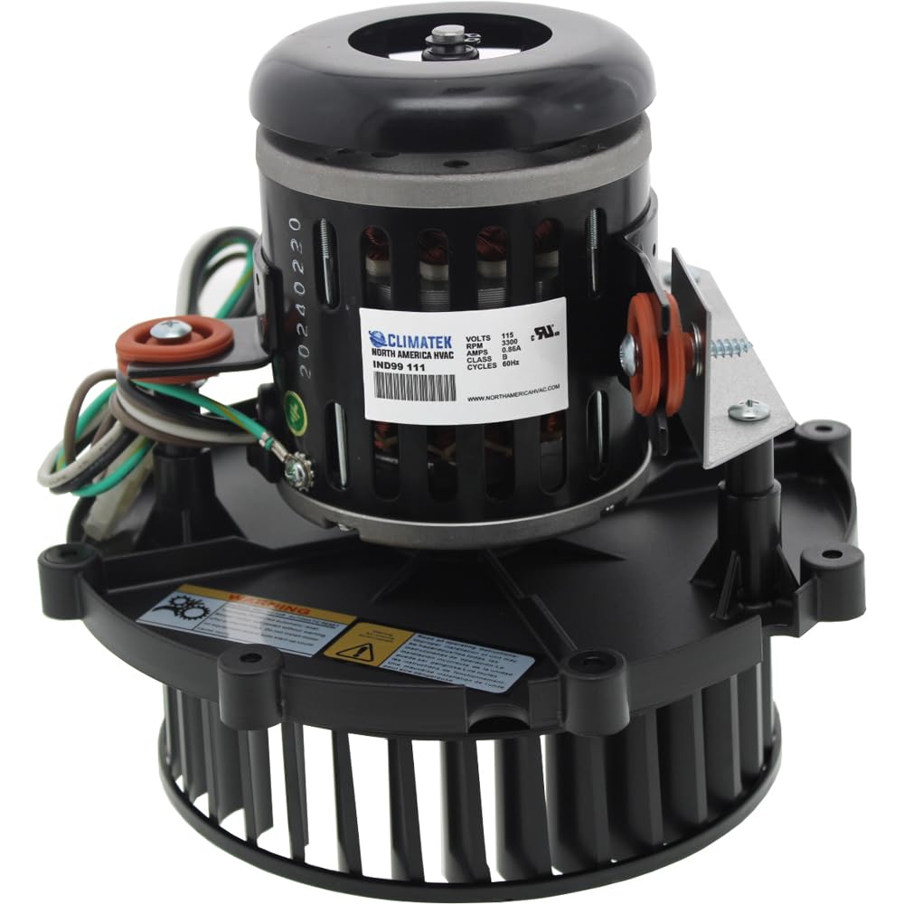 CARRIER Carrier 309868-755 Inducer Motor Assembly 1/20 HP 1.8 Amp (115V, 3300 RPM)