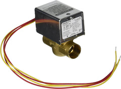 Honeywell V8043E1079 Electric Zone Valve 24 Volts Brass Body And Seat Stainless Steel Stem Buna-N Seal