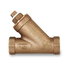 EVERFLOW Everflow 100T034-NL FIP Y-Strainer Stainless Steel Mesh Screen Cast Brass Filter Valve