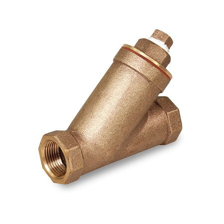 EVERFLOW Everflow 100T034-NL FIP Y-Strainer Stainless Steel Mesh Screen Cast Brass Filter Valve