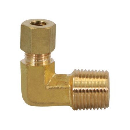 EVERFLOW Everflow C69R-1438-NL Lead-Free Brass Reducing 90 Degree Elbow Compression Fitting