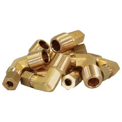 EVERFLOW Everflow C69R-1438-NL Lead-Free Brass Reducing 90 Degree Elbow Compression Fitting