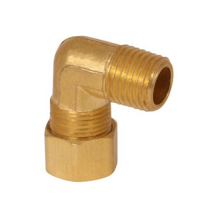 EVERFLOW Everflow C69R-1418-NL Reducing 90 Degree Elbow Pipe Fitting Lead Free Brass