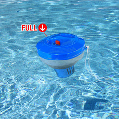 JED POOL TOOLS JED Pool Tools 10-445 Pro Floating Chlorinator for Swimming Pools - 16 Ounces