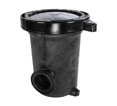 WATERWAY PLASTICS Waterway Plastics 310-6600B Pump Trap 6 Inch 2 Inch Union with Lid