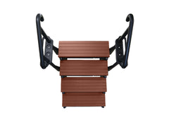 Confer Plastics SSS36-4 Signature Spa Steps Espresso