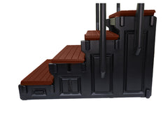 Confer Plastics SSS36-4 Signature Spa Steps Espresso