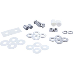 S.R. SMITH TSS-6 Techni-Spring Assembly for 6ft Diving Board with Hardware White