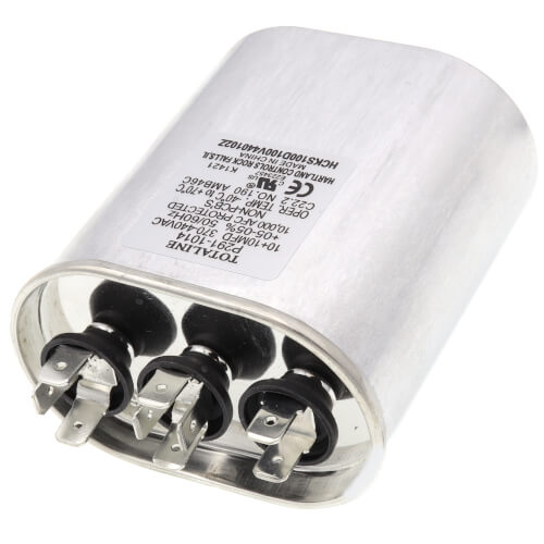 CARRIER Carrier P291-1014 Oval Run Capacitor 10 Microfarad 370-440Vac