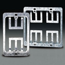 LEVITON Leviton C0224-CP 1-Gang Wall Plate Mount Bracket, 10-Pack