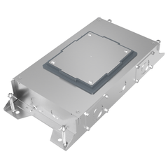 WIREMOLD Wiremold RFBA2R30 Electrical Floor Box 2 Gang Rectangular Cover