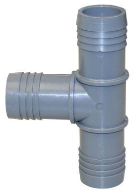 MERRILL MANUFACTURING Merrill Manufacturing PTP125 Insert Tee Polyethylene 1-1/4 inch x 1-1/4 inch x 1-1/4 inch