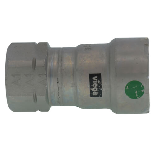 VIEGA Viega 25130 MegaPress 1/2 inch Press x Female Carbon Steel Adapter