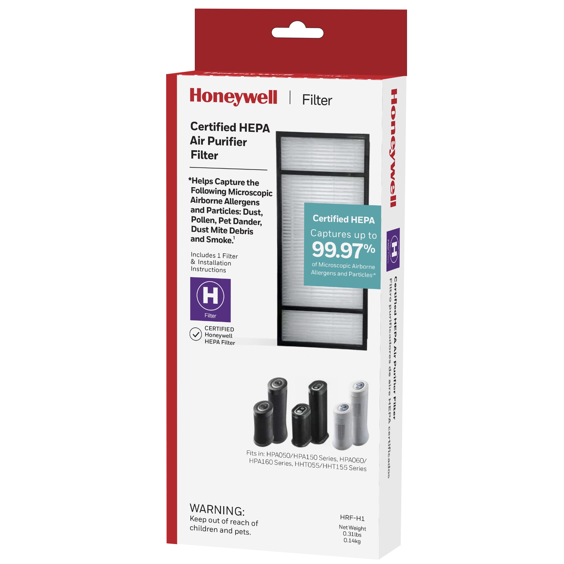 HONEYWELL HRF-H1 AIR CLEANER REPLACEMENT PARTS