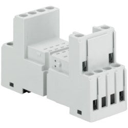 ABB ABB 1SVR405651R3000 Standard Socket For 4/2 C/O Relays Screw Terminal