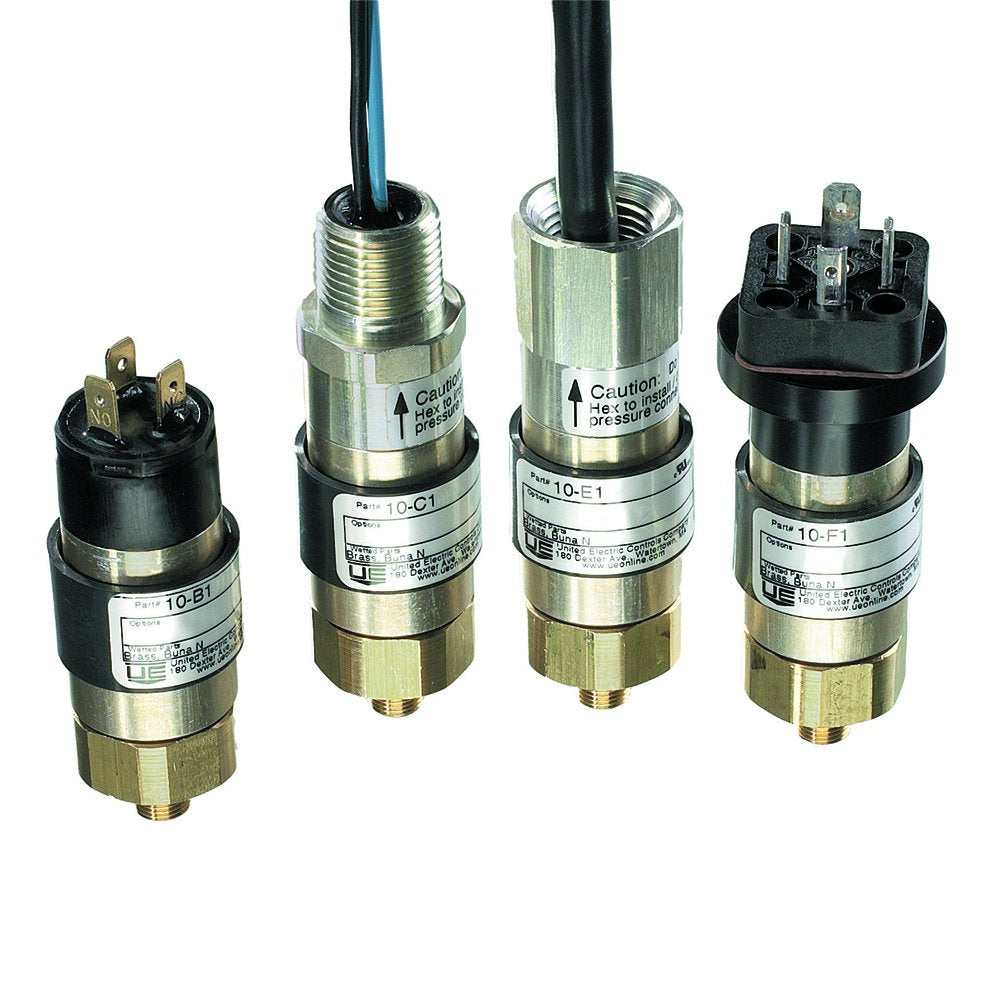 UNITED ELECTRIC CONTROLS 10F-12 PRESSURE SWITCHES