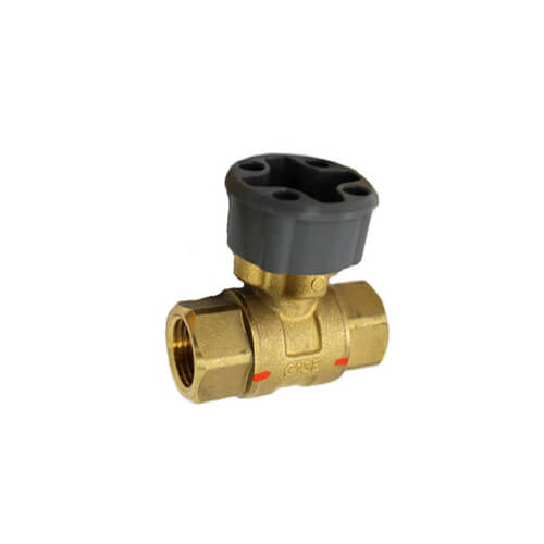 HONEYWELL Honeywell VBN2BJPA0000 3/4 inch NPT 2W 7.4Cv Brass Standard Profile Control Ball Valve