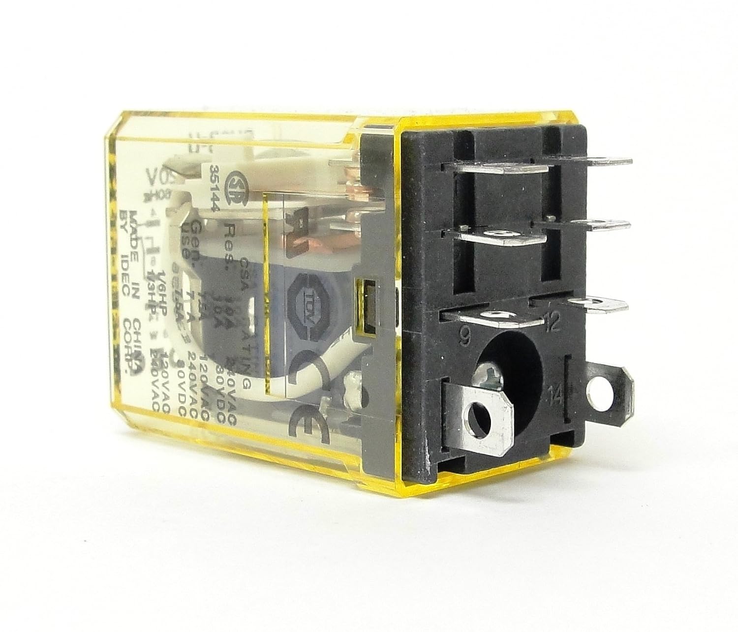 IDEC IDEC RH2B-UAC110-120V Power Relay DPDT 110-120VAC 10A