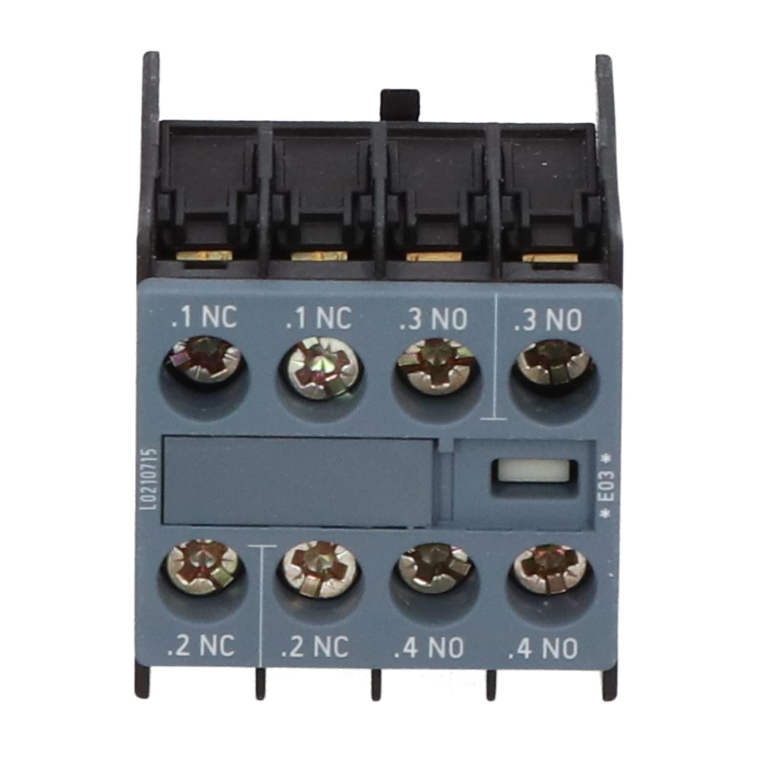 SIEMENS Siemens 3RH2911-1HA22 Auxiliary Contact Block 240 VAC (2NO/2NC) Replacement 3RH29111HA22