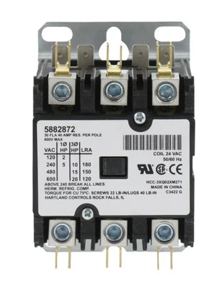 YORK S1-5882872 CONTACTORS