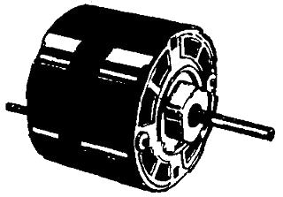 BROAN-NUTONE BROAN-NUTONE S97008583 Ventilation Fan Motor 120V 1-3/8 inches Shaft S97008583