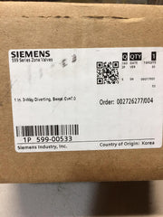 SIEMENS 599-00533 3W 1.0/7.0 SWT ZONE VALVE